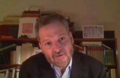 El ex alto comisionado para la paz, Sergio Jaramillo, durante su intervención ante la Corte Constitucional.