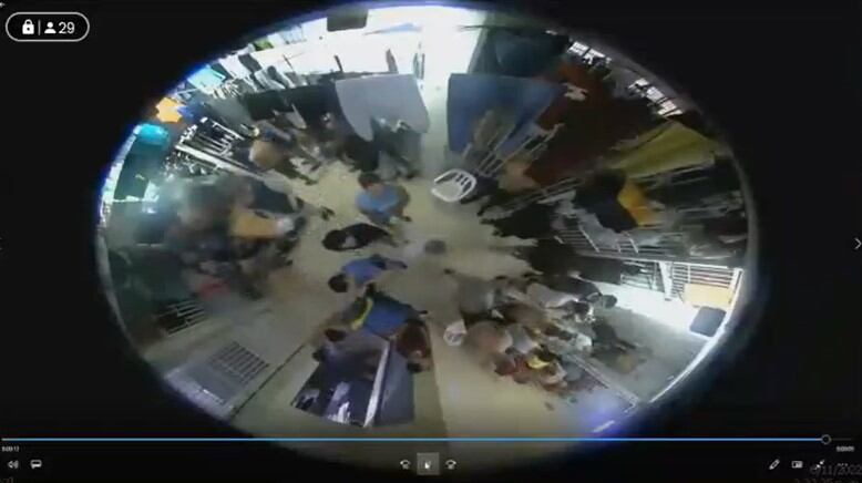 La Fiscalía reveló los videos de seguridad en las celdas de la URI Puente Aranda con el minuto a minuto del asesinato de Juan Pablo González, el presunto abusador de Hilary.