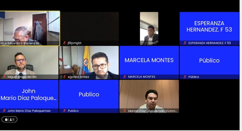 La Fiscalía General le imputó cargos a Angélica Monsalve.