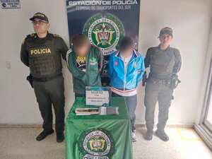 A punta de cuchillo, dos jóvenes se dedicaban a robar en buses intermunicipales entre Bogotá y Soacha