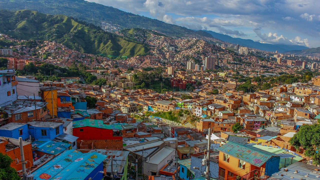 Panorámica de la Comuna 13.