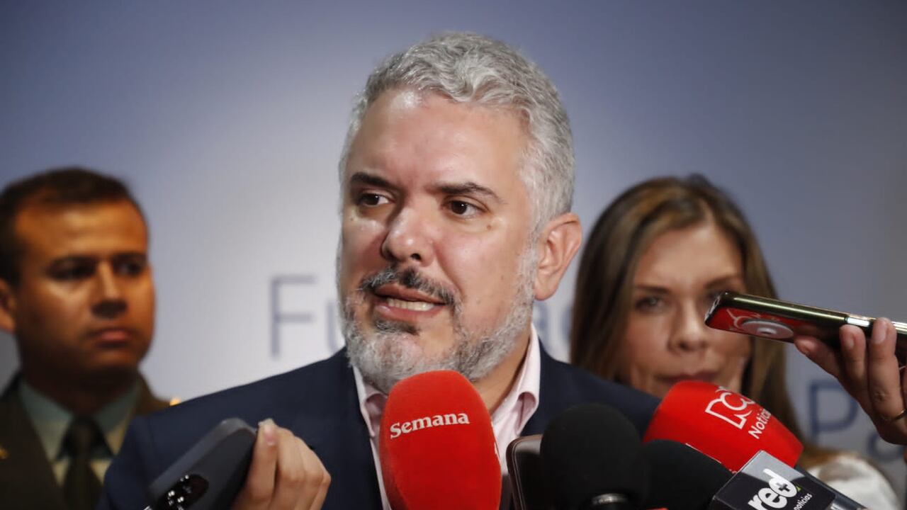 Iván Duque, expresidente de Colombia.