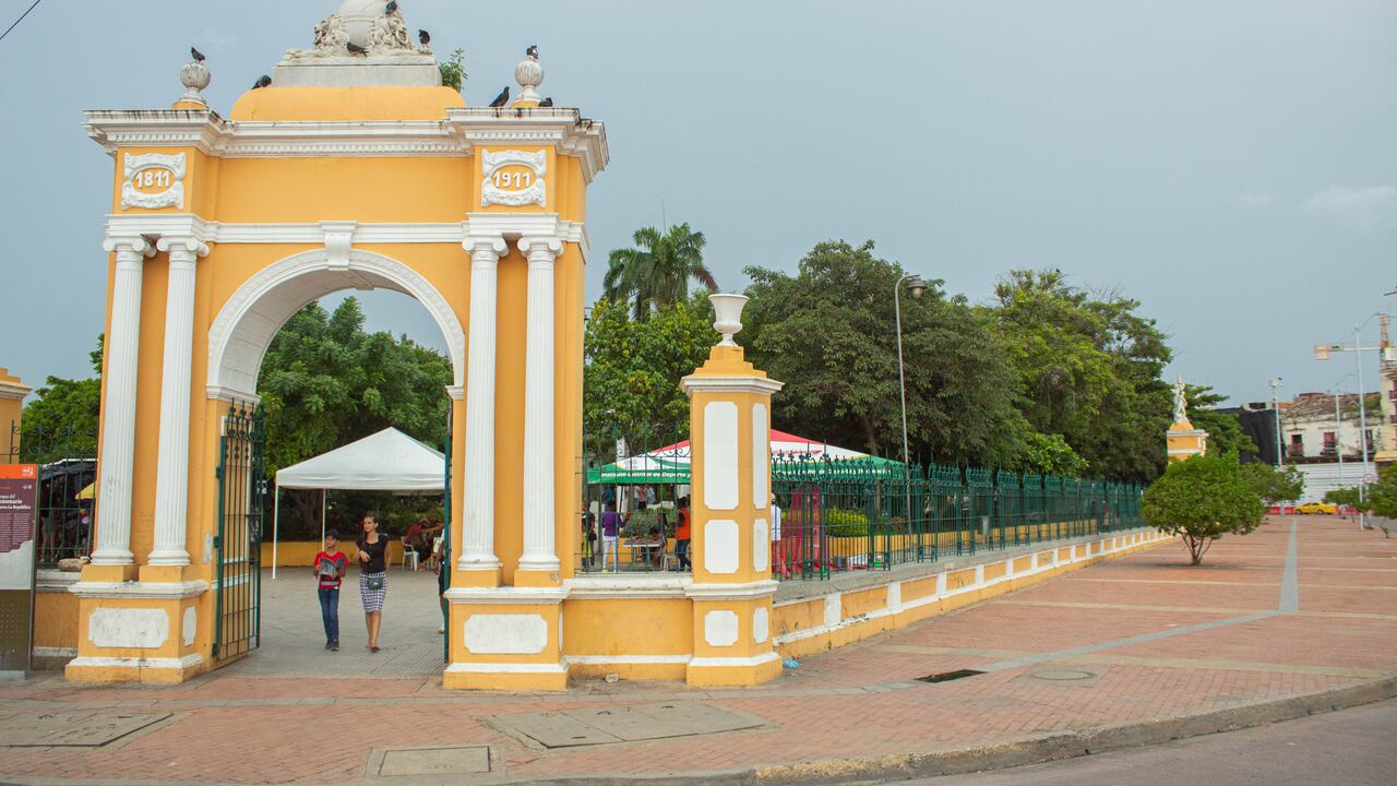 Parque Centenario en Cartagena