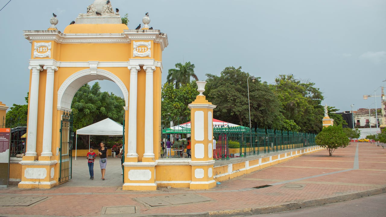 Parque Centenario en Cartagena