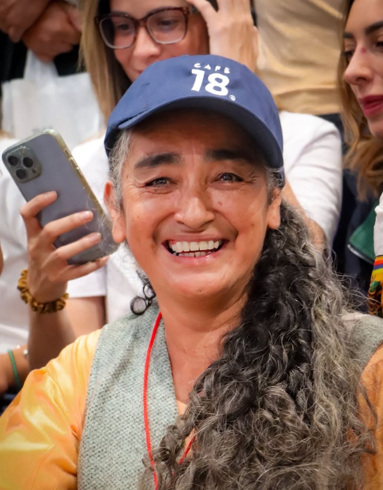 María Nilse Garzón, caficultora de Rosas-Cauca