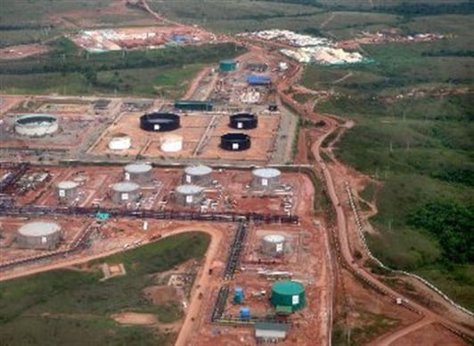 El campo de producción de Pacific Rubiales en Colombia, ahora es Frontera Energy