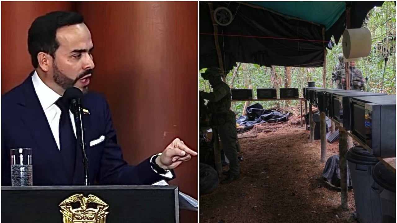 “Fueron incautadas o destruidas más de 4,5 toneladas de cocaína, además de 300 kilos y 220 galones de base de coca”, dijo el presidente Abelardo De La Espriella sobre el golpe al ELN.