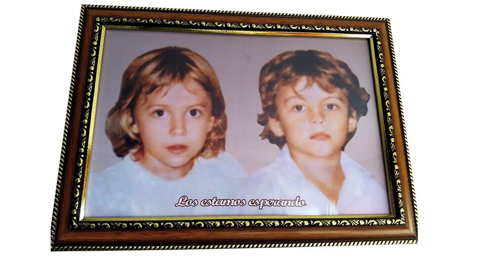 María Gladys Primo perdió el rastro de sus hijos Nubia, de seis años, y Jesús, de siete. Al niño lo vio vivo, años después, en un programa de televisión. 