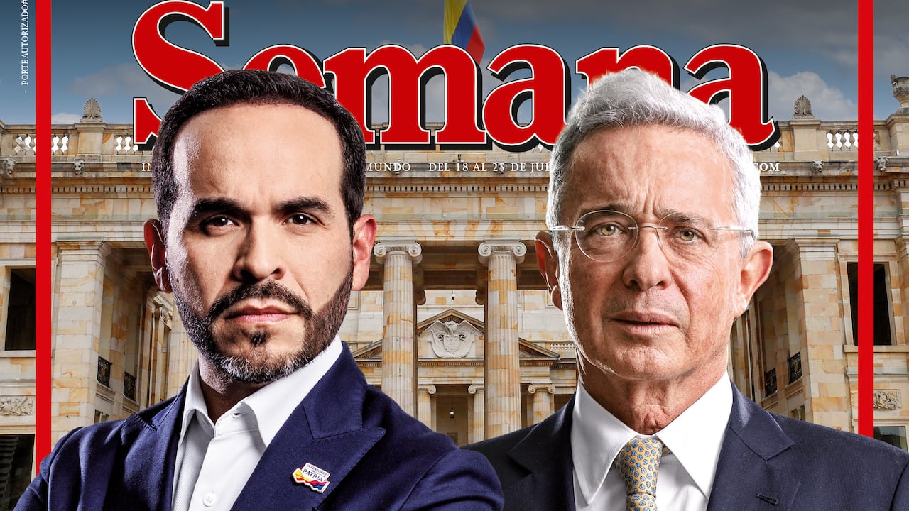 Abelardo De La Espriella y Álvaro Uribe.