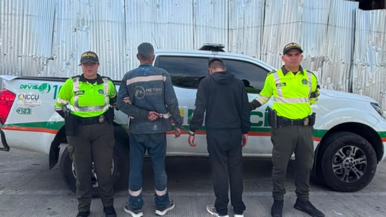 Dos hombres sospechosos de asesinar a un ciudadano extranjero.