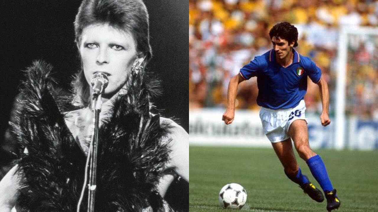 Un día como hoy, David Bowie y Paolo Rossi fueron protagonistas, el primero en 1969 y el segundo en 1982.