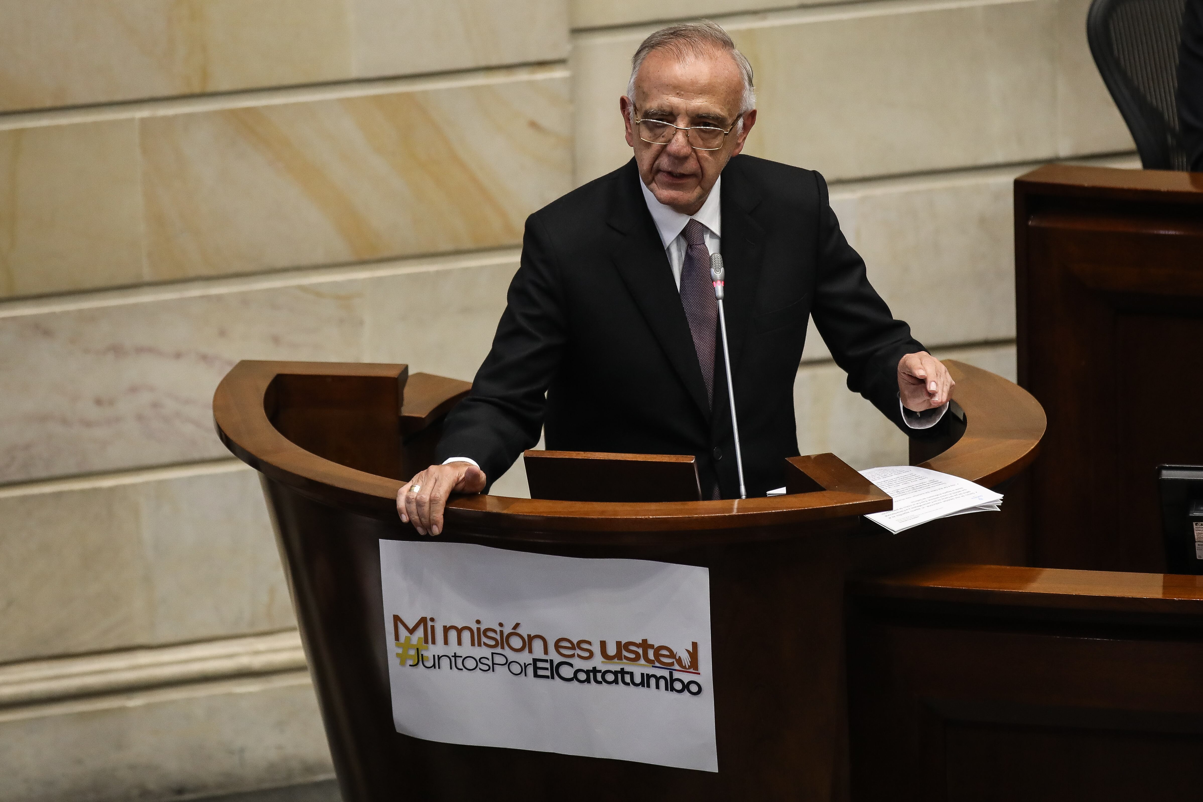 Sesión especial del Senado de la República, decreto de conmoción interior Catatumbo