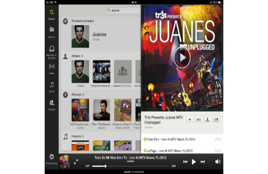 Spotify, la aplicación para descargar toda la música que desee. La suscripción a la aplicación cuesta 11.949 pesos mensuales y vale la pena pagar por ellos, ya que no necesitará conexión a internet para escuchar cualquier canción. Un buen regalo para los amantes de la música. 
