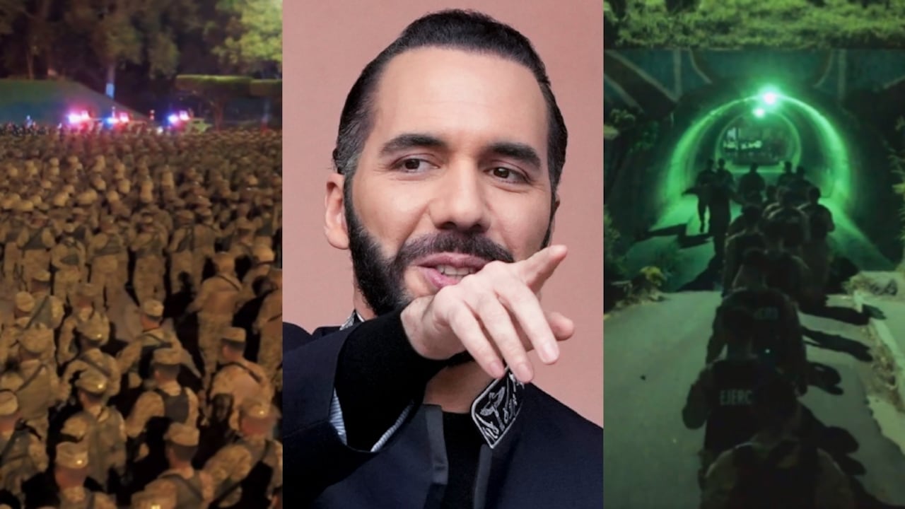 El presidente de El Salvador, Nayib Bukele.