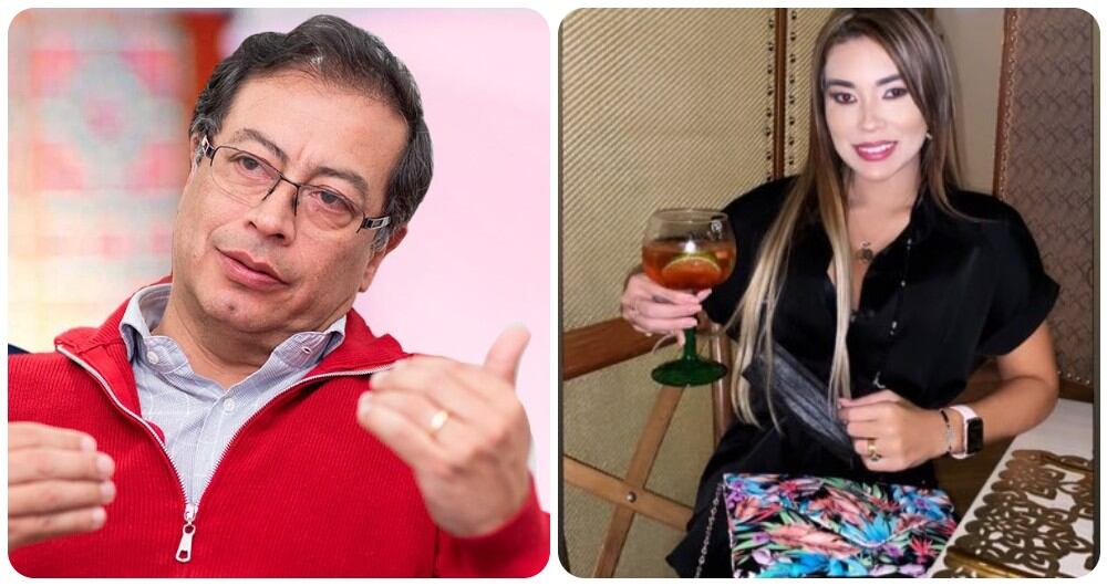 Gustavo Petro y Days Vásquez.