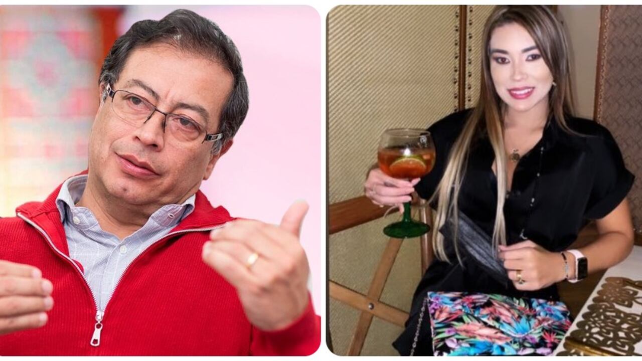 Gustavo Petro y Days Vásquez.