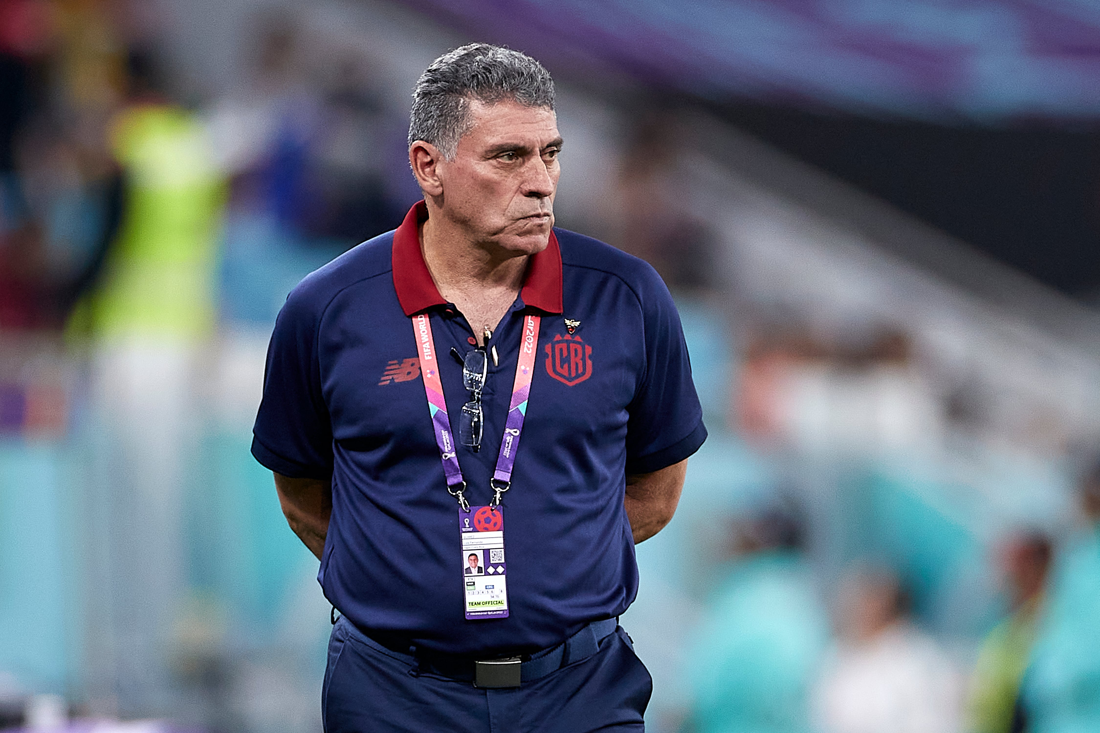 Luis Fernando Suárez, técnico de Costa Rica.
