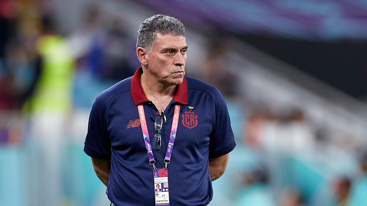 Luis Fernando Suárez, técnico de Costa Rica.