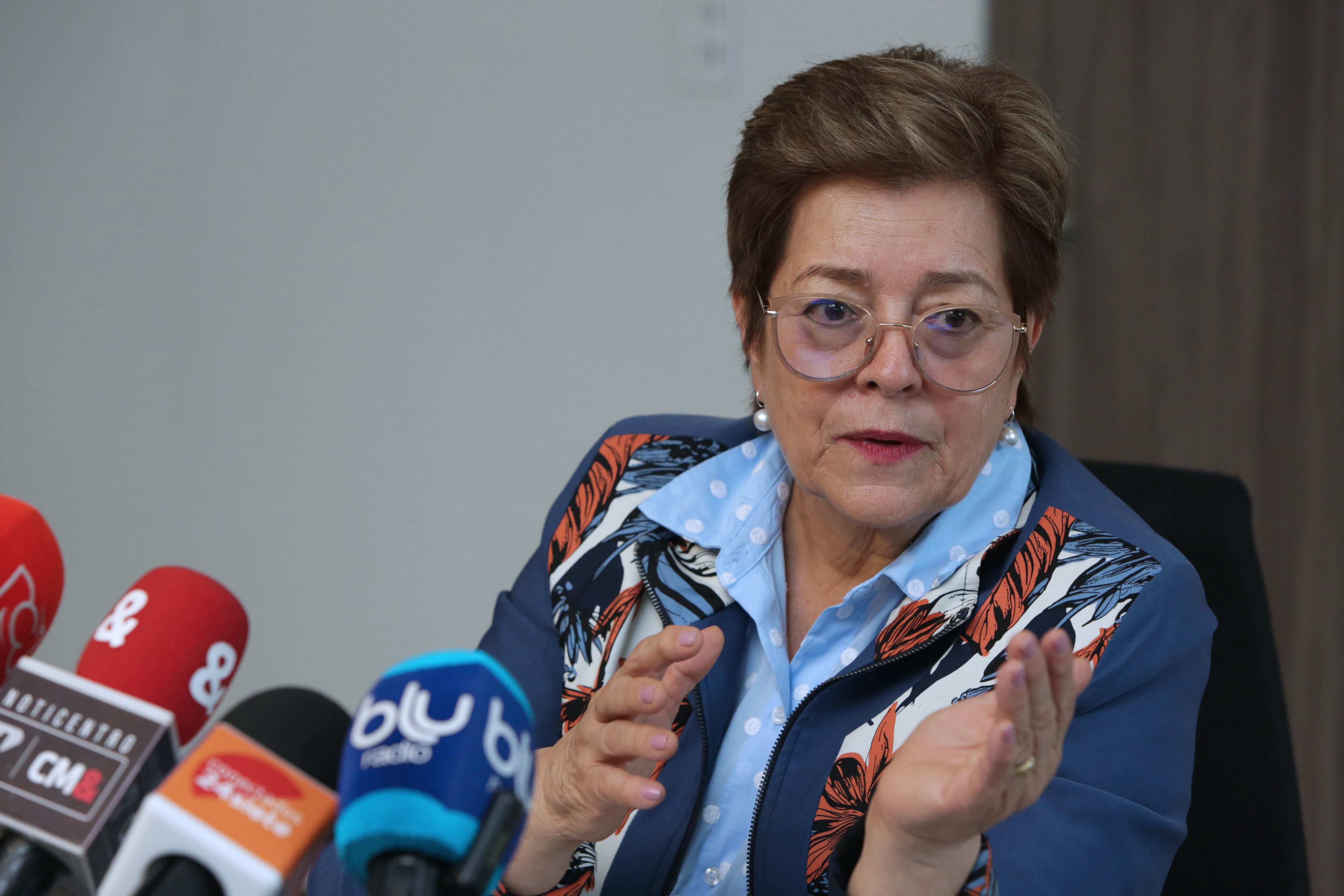 Ministra de trabajo Gloria Inés Ramírez