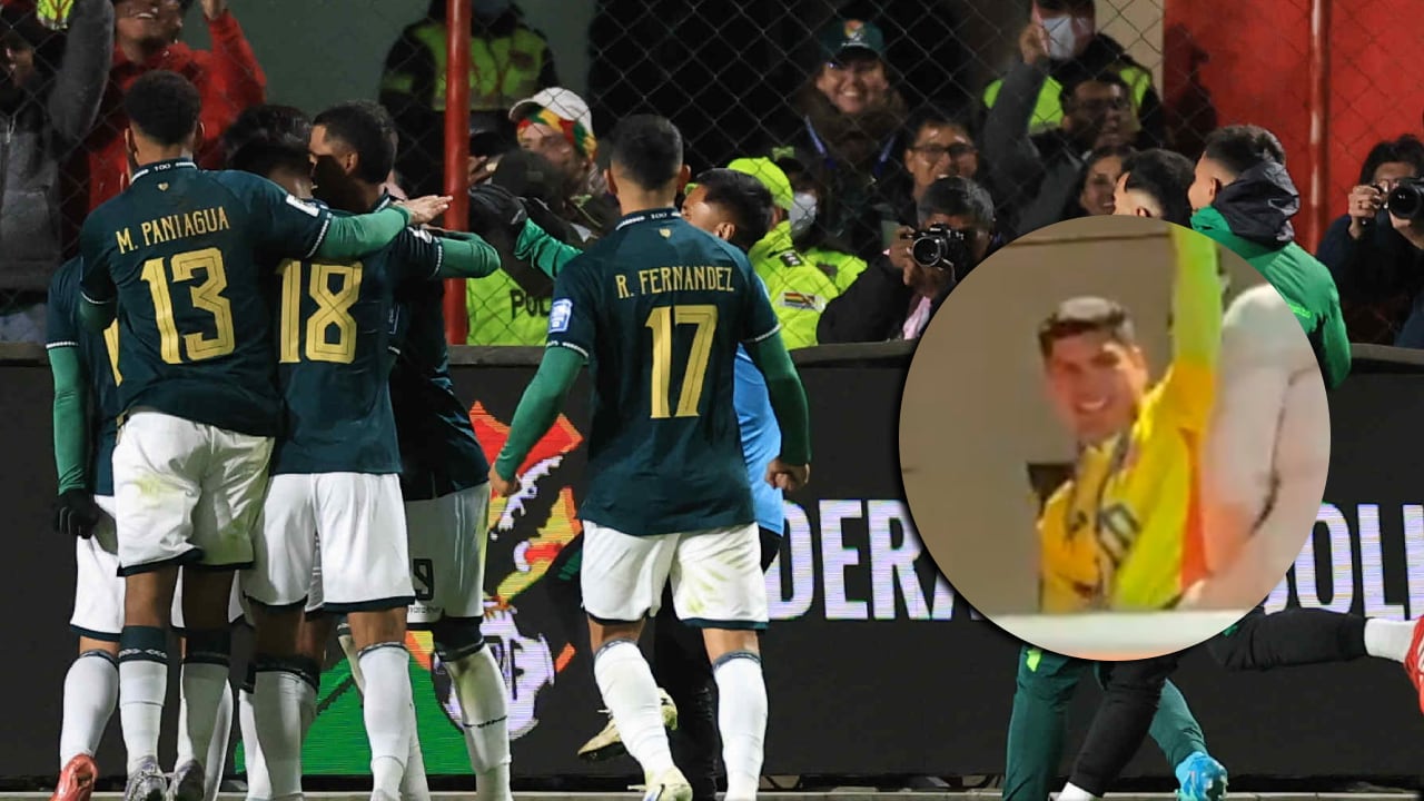 Carlos Lampe vistió la camiseta de Colombia en las celebraciones