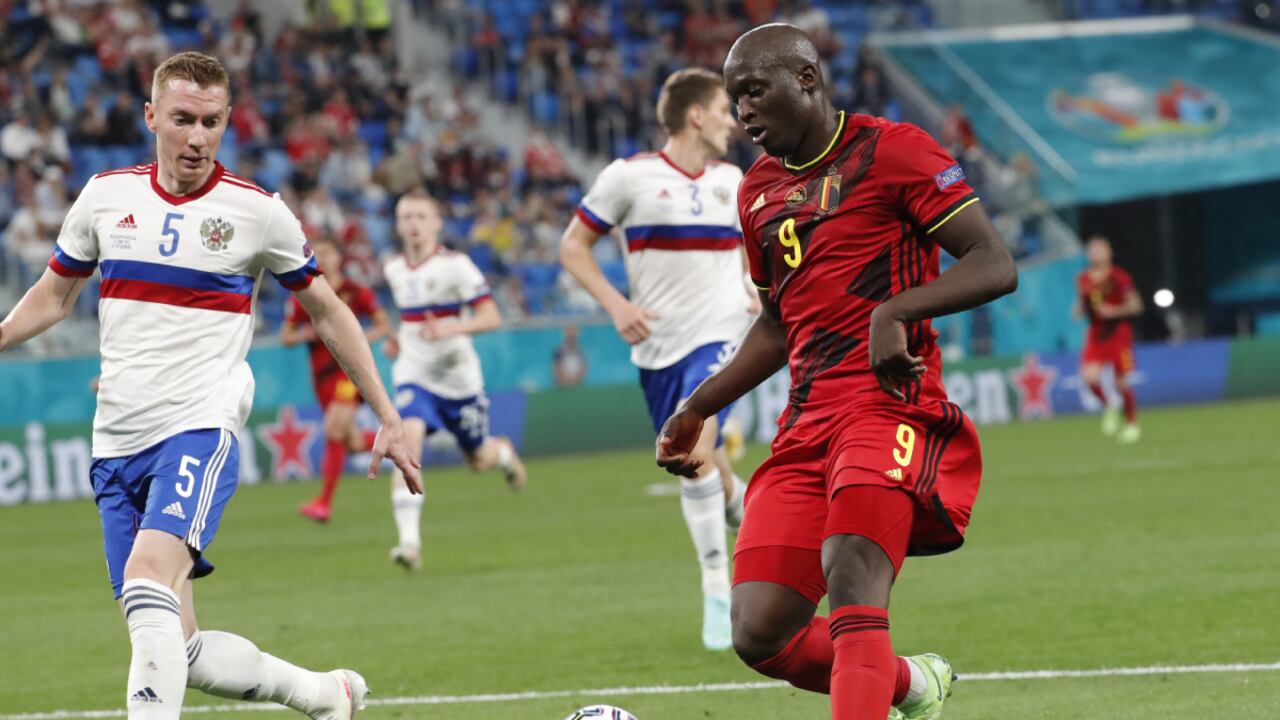 Bélgica vs. Rusia - Eurocopa. Foto: AP/Anatoly Maltsev