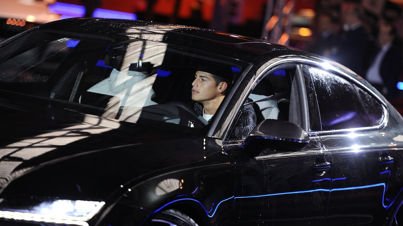 Los carros de James Rodríguez.