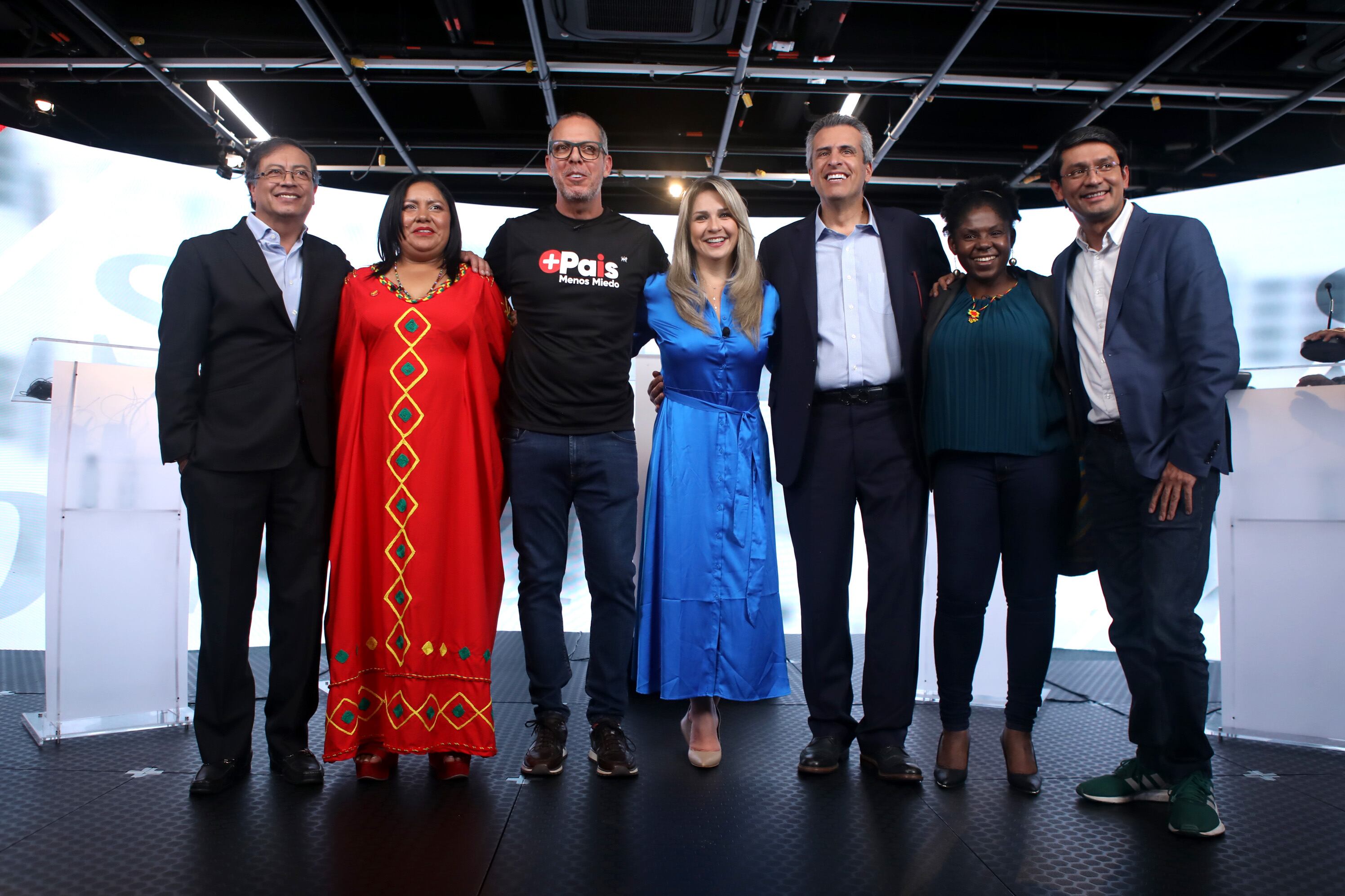 Candidatos Pacto Histórico con Vicky dávila