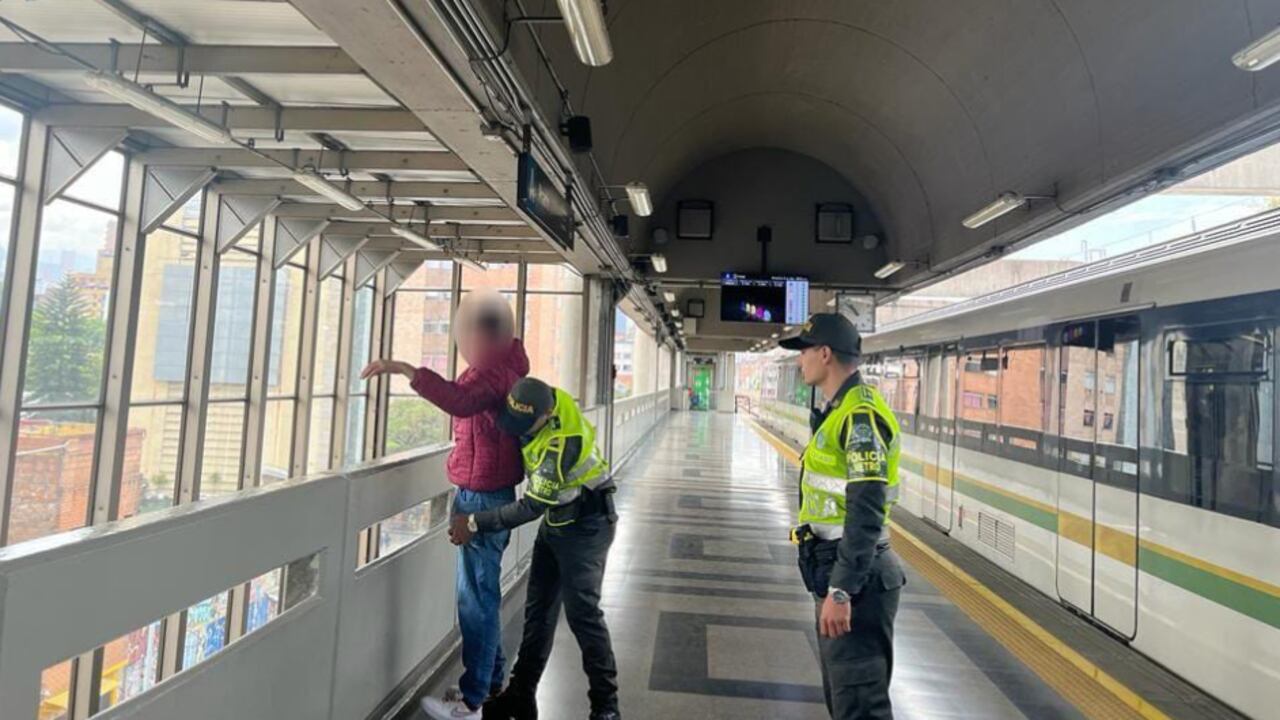 Registro de ciudadano en el Metro de Medellín.