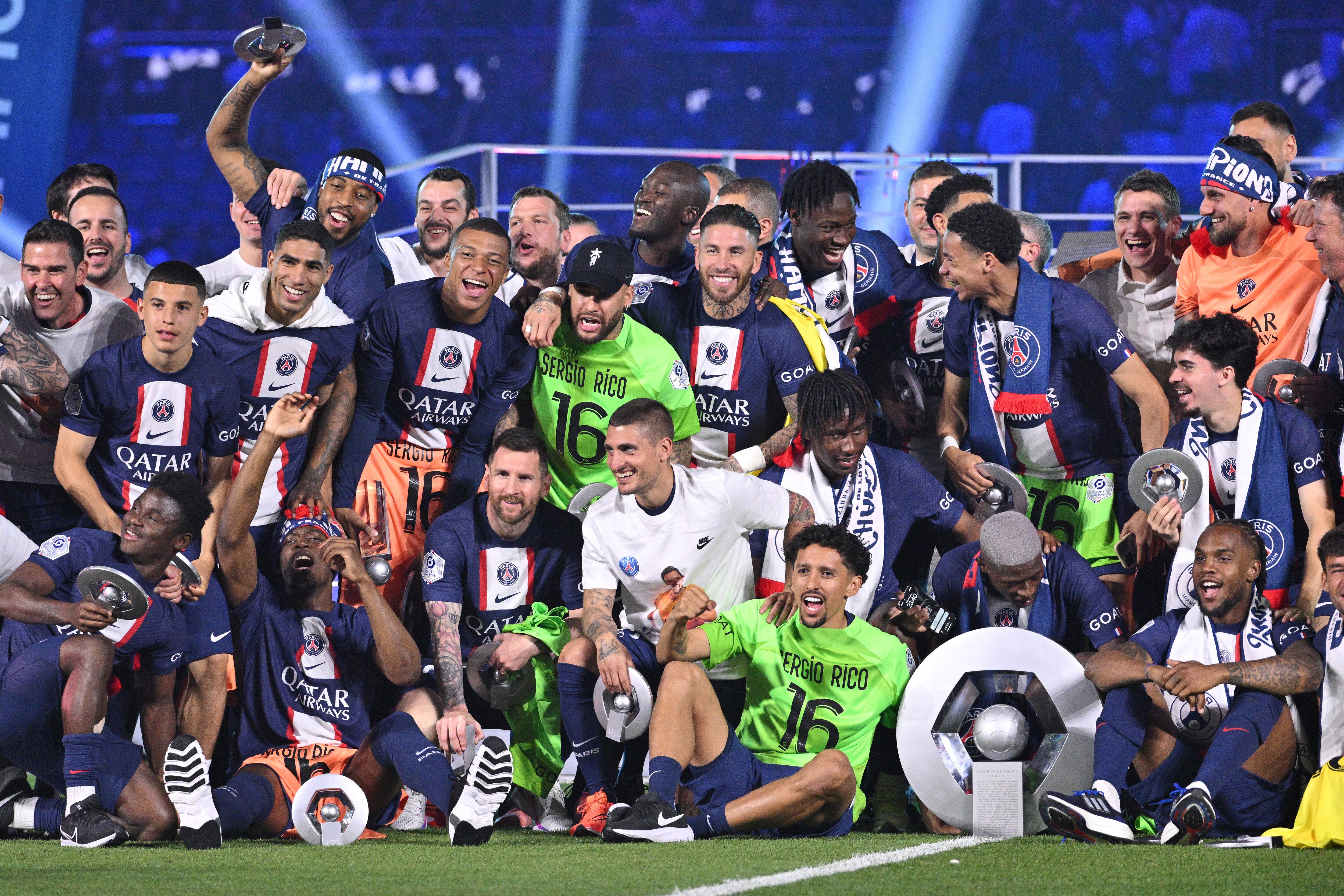 PSG campeón de la Liga de Francia 2023
