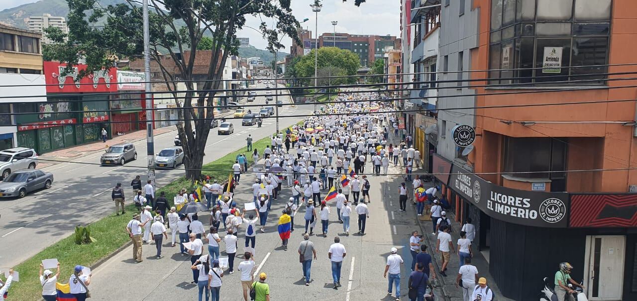 Jornada de marchas contra el gobierno nacional de este sábado 22 de abril.