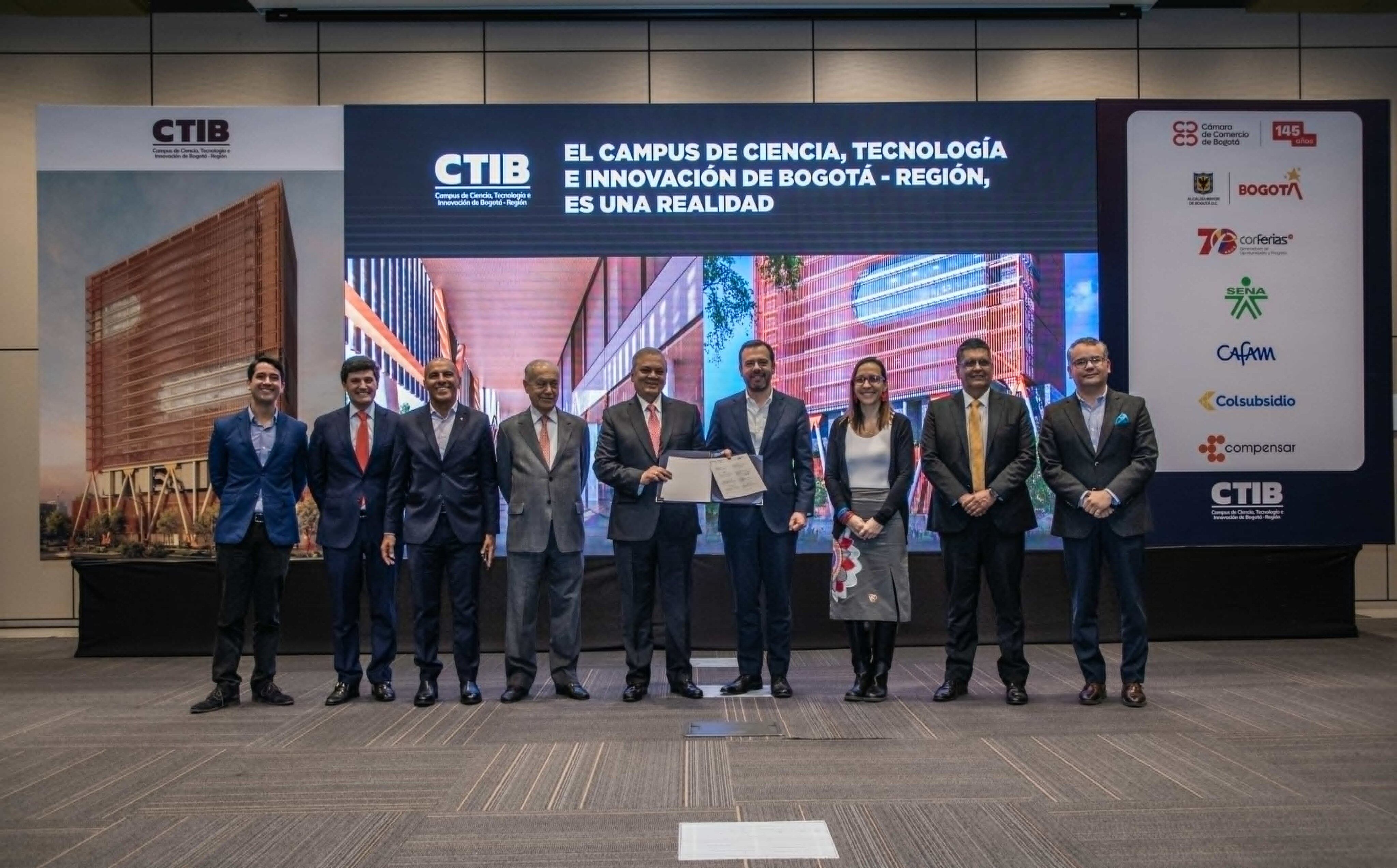 Presentación de los diseños finales del Campus de Ciencia, Tecnología e Innovación de Bogotá (CTIB)