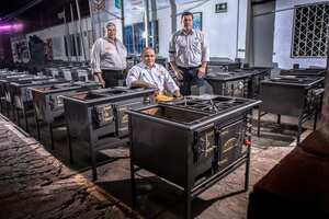 Alexander Rojas, Nelson Rojas y Hermes Losada.
Socios Emprendedores de Metalcof.
Premio a la Innovación social Allianz.
Neiva-Huila. Febrero 9 de 2021.
Foto: Juan Carlos Sierra-Revista Semana.