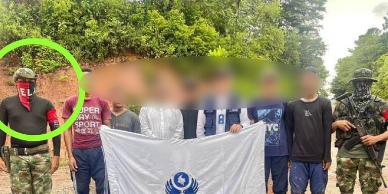 Esta persona presuntamente sería integrante del frente Edgar Amilkar Grimaldos Barón del ELN.