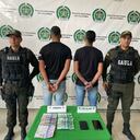 Los hombres fueron capturados en el barrio La Concordia, Bucaramanga.