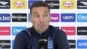 Scaloni se molestó con una extensa pregunta en rueda de prensa