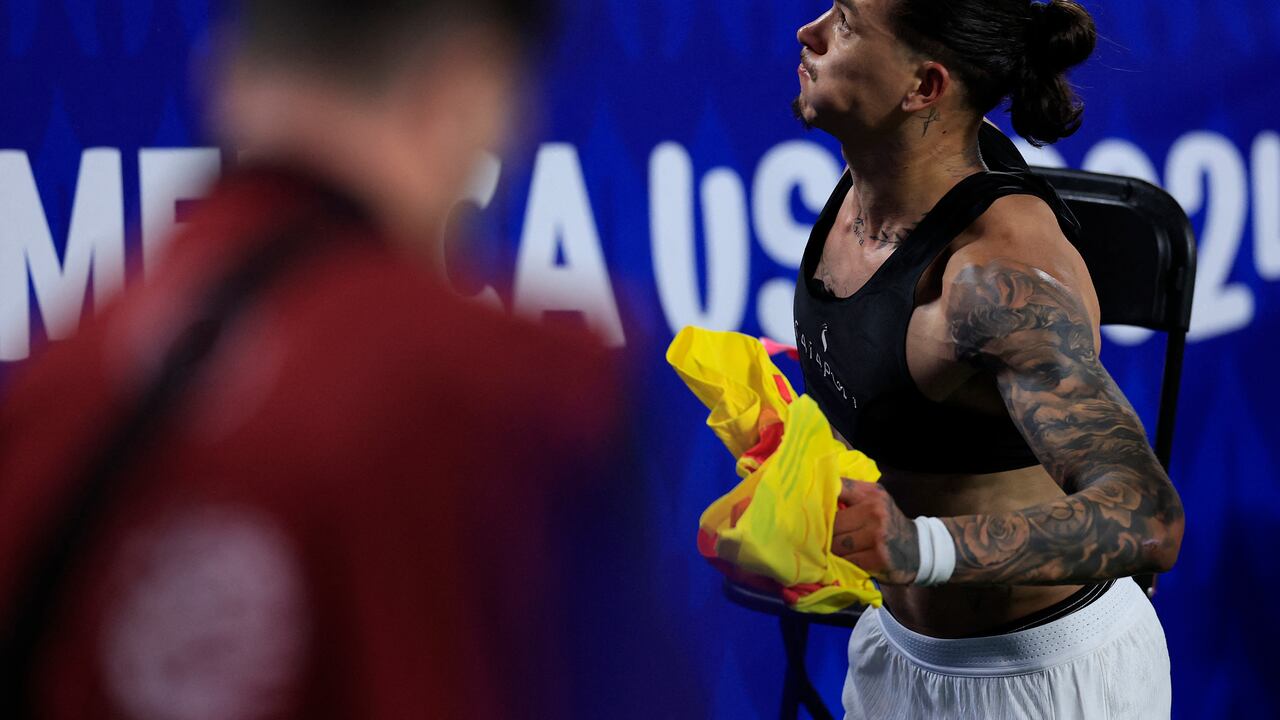 El delantero Darwin Núñez