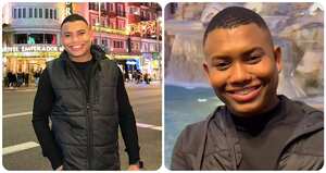 Miguel Polo Polo durante su viaje a Europa.