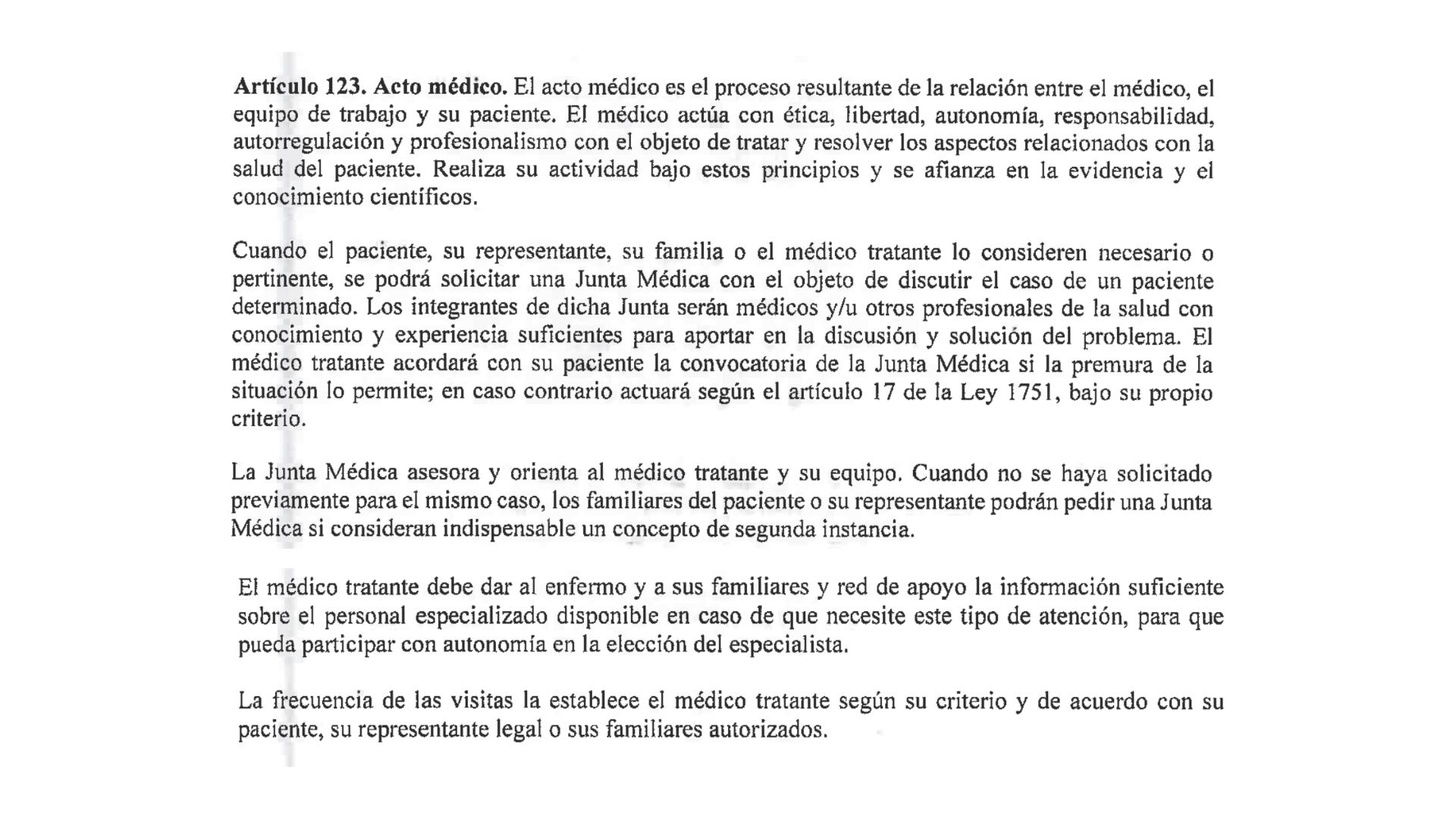 Artículo 123 que se cambió y había sido aprobado la segunda semana de mayo.