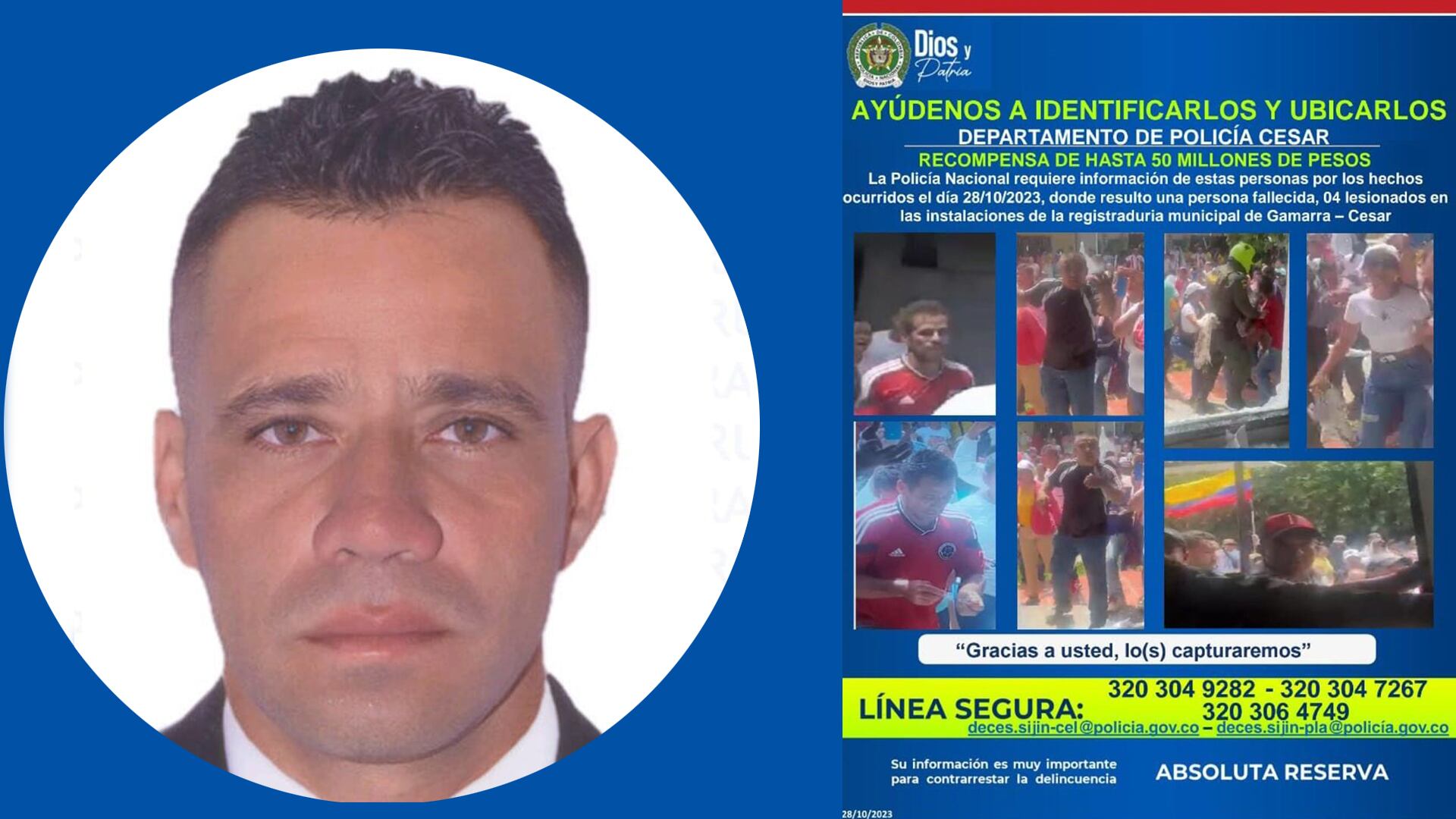 Incendio Gamarra registraduría