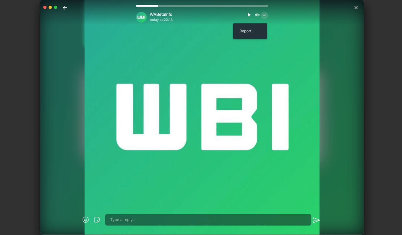 WhatsApp Desktop tendrá una actualización que permite reportar estados que violen las normas de la app.