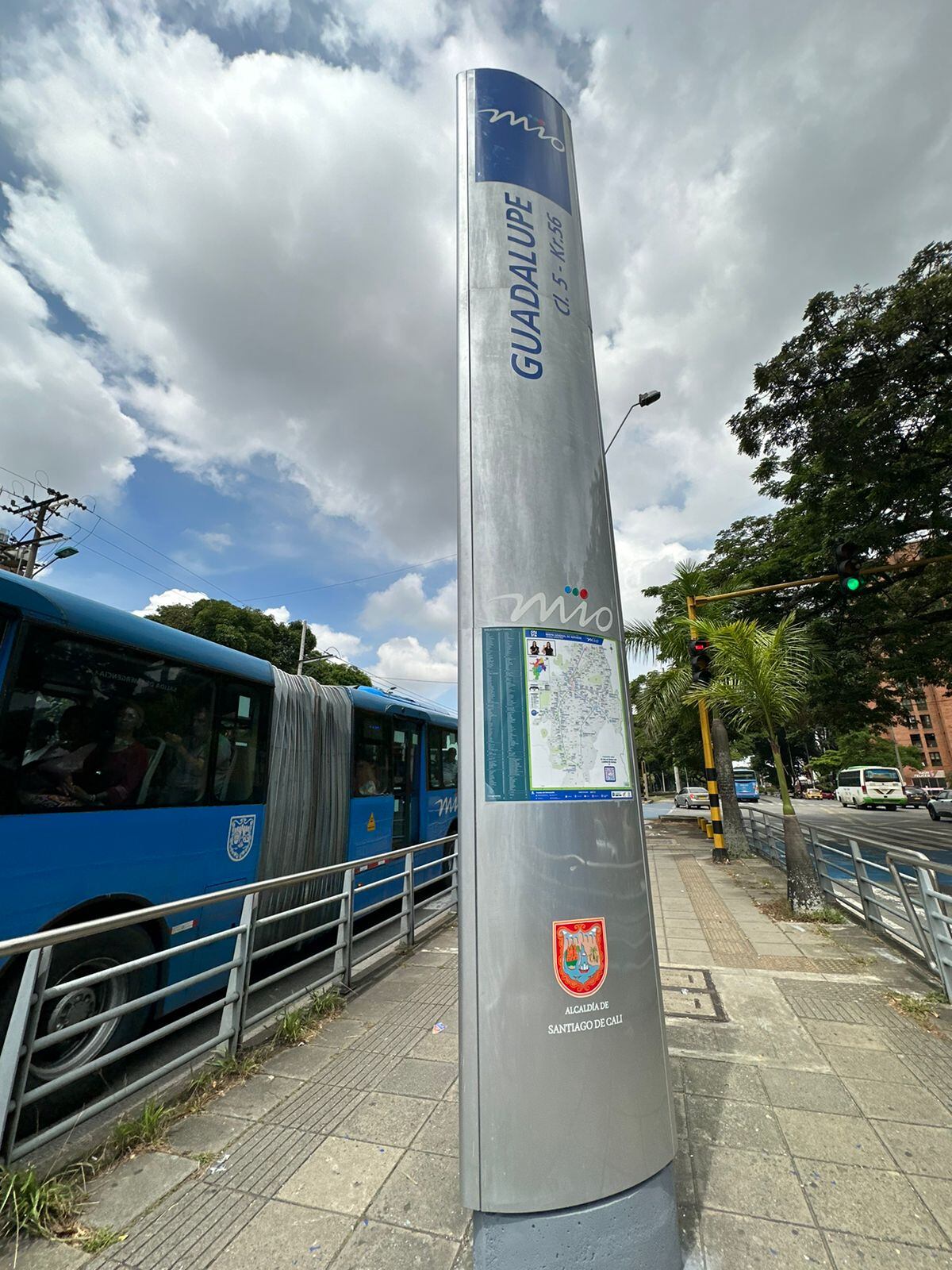 Concurrida estación del MIO en Cali cambia de nombre por petición de la comunidad.