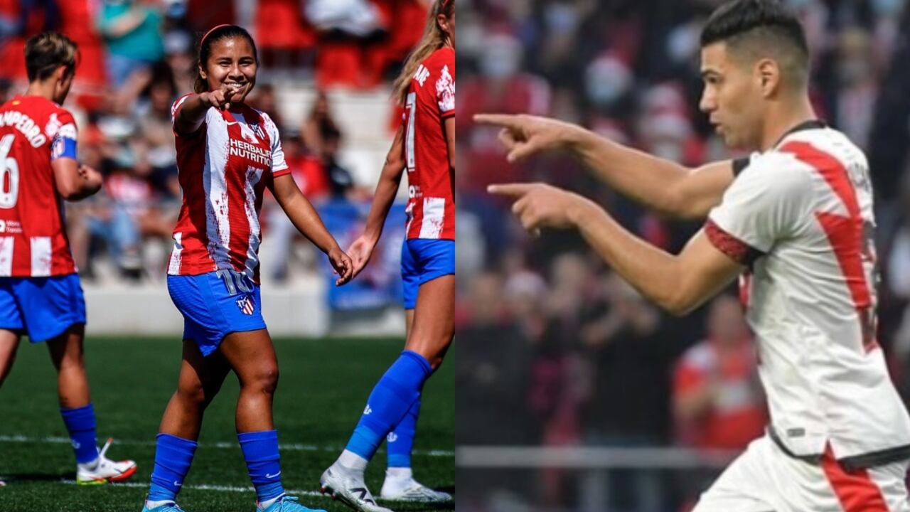 Leicy Santos y Radamel Falcao García son junto a Santiago Arias, Carlos Bacca, Luis Suárez, Helibelton Palacios, Johan Mojica, Jeison Murillo, Natalia Gaitán, Isabella Echeverri, Manuela Vanegas, Gisela Robledo, Mayra Ramírez, Catalina Pérez los colombianos en La Liga de España.