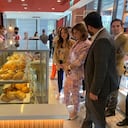 La vicepresidenta Marta Lucía Ramírez, acompañó la inauguración de la primera tienda de Juan Valdez en Estambul.