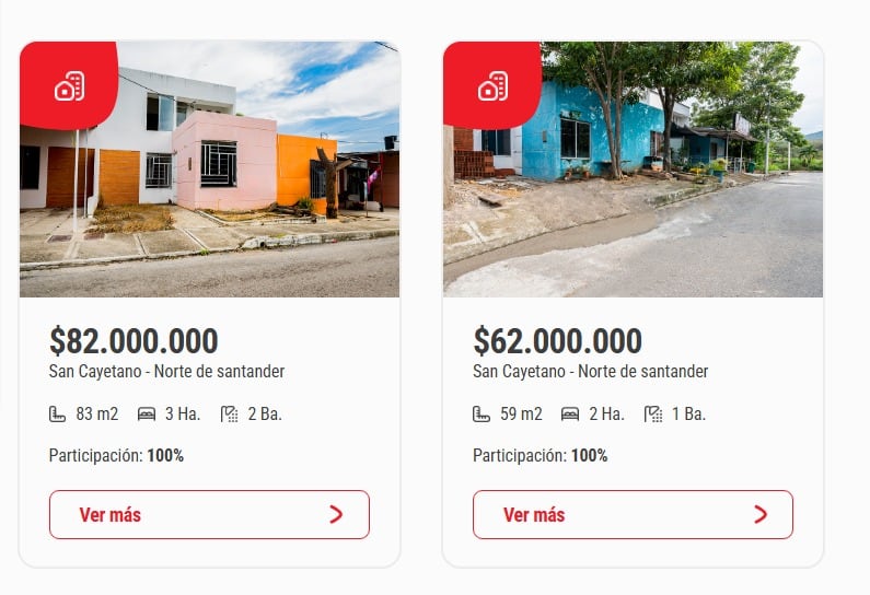 Davivienda ofrece casas y apartamentos desde $60 millones