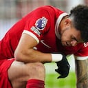 Luis Díaz, jugador del Liverpool de Inglaterra