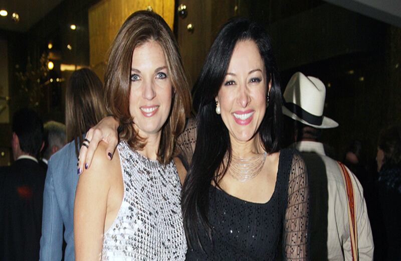 Alexandra Pumarejo y Flavia Dos Santos.