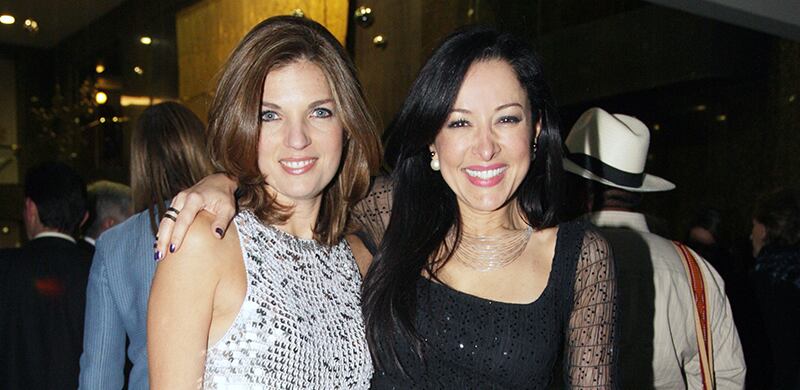 Alexandra Pumarejo y Flavia Dos Santos.