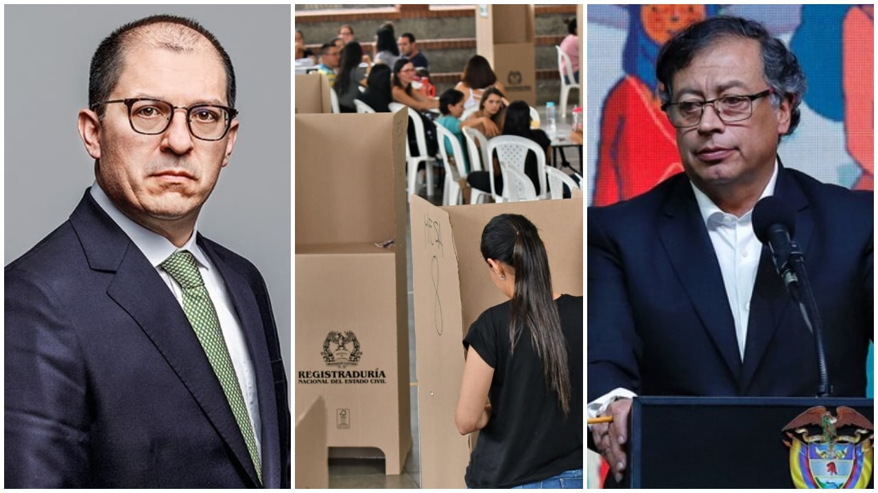 Fiscal general, Francisco Barbosa, pide al presidente Gustavo Petro garantizar las alecciones regionales de octubre.