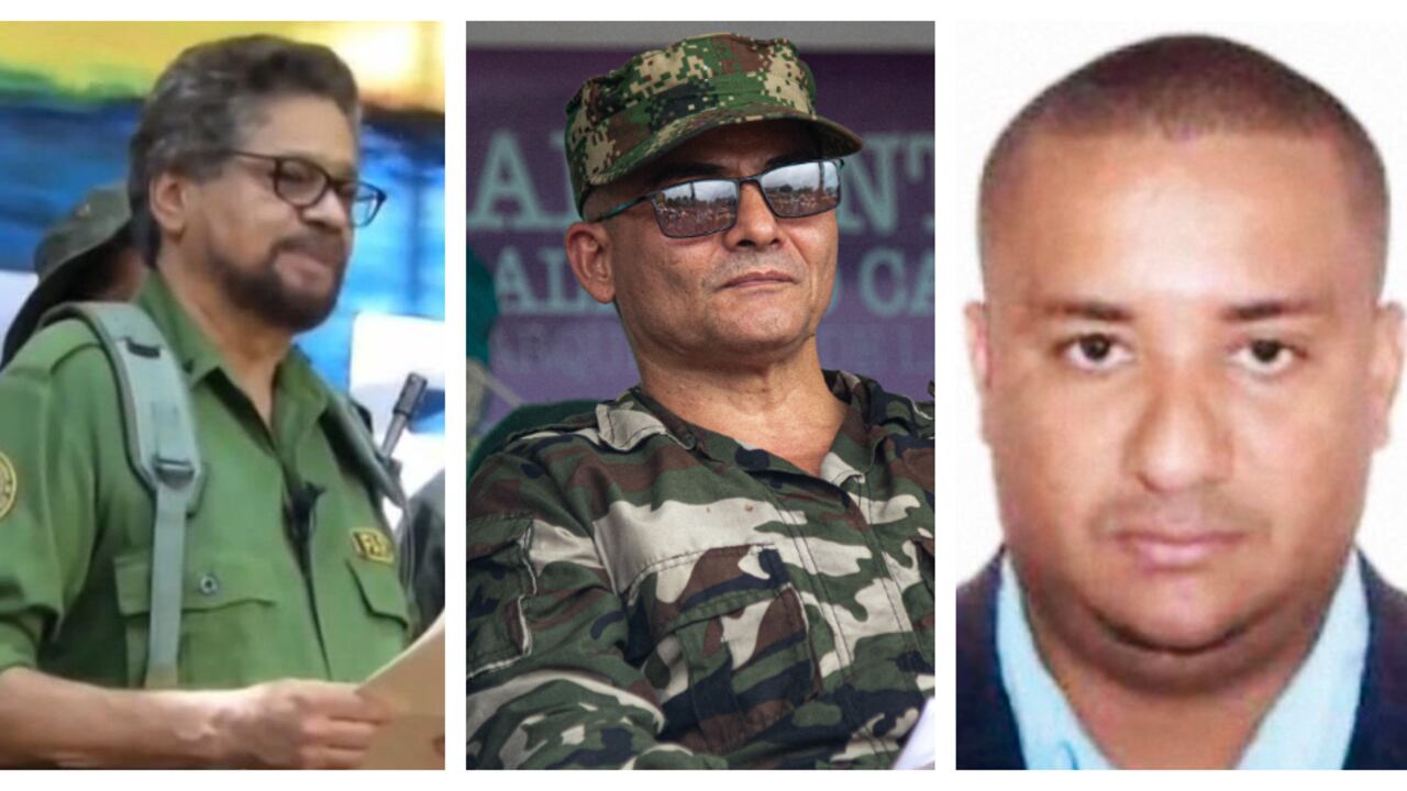 Alias Iván Márquez, alias Mordisco y alias Chiquito Malo