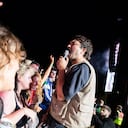 Dan Hoff de Gurriers, cerca de su audiencia en el All Together Now Festival de Irlanda. Foto: Kieran Frost/Redferns.